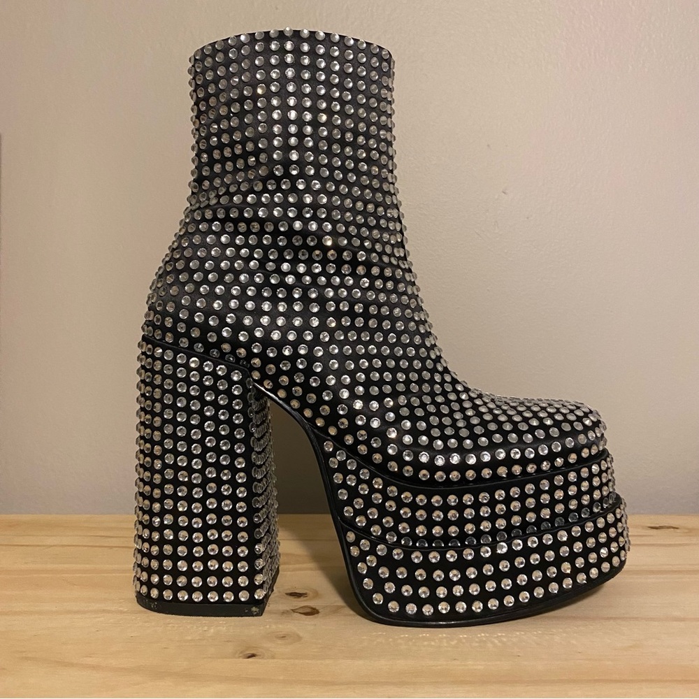 Steve Madden Rhinestone Platform Boots